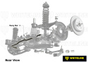 Chrysler 300C LX / Dodge Challenger 3RD / Charger 3RD 2004-2023 Sway Bar - 18mm 2 Point Adjustable Whiteline