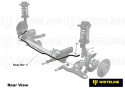 Honda Integra DC5 2001-2007 Sway Bar - 22mm 3 Point Adjustable Whiteline