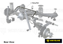 Holden Calais CALAIS / Holden VR / Holden VS / Holden Caprice VQ / Holden Commodore VN / HSV VR / HSV VS m.fl. 1988-1999 Sway Bar - 20mm Non Adjustable Whiteline