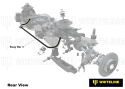 Sway Bar - 27mm Non Adjustable Whiteline