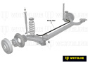 Toyota Echo P10 1999-2005 Sway Bar - 22mm Non Adjustable Whiteline