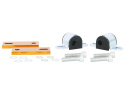 Toyota Paseo L40 / Starlet P80 1989-1999 Control Arm Lower - Inner Rear Bushing Kit-Double Offset Whiteline
