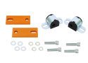 Toyota Paseo L40 / Starlet P80 1989-1999 Control Arm Lower - Inner Rear Bushing Kit-Double Offset Whiteline