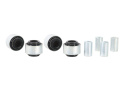 Audi 8E / Audi 8K / Audi Allroad / Audi 4F / Audi 4G / Audi 4E / Audi 4H / Audi Allroad 4B m.fl. 1994-2018 Control Arm Upper - Bushing Kit-Double Offset Whiteline