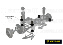 Subaru Brz ZC6 / ZD8 / Toyota 86 ZN6 / Gr 86 2012-2022 Subframe - Bushing Kit Whiteline