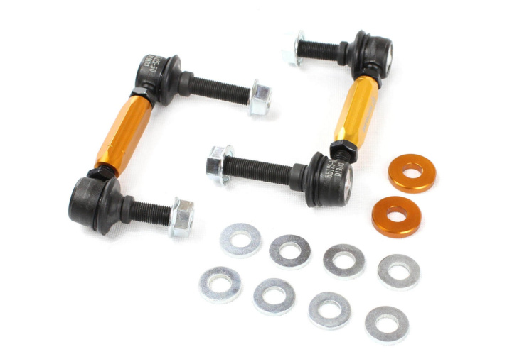 GR Yaris 20+ Adjustable Front Sway Bar Links Whiteline in the group Select car model / Toyota / GR Yaris 2020+ / Chassis / Links and Fasteners at DDESIGN Scandinavia AB (wl-KLC242)