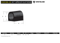 Ford Focus LS / LW / MK2 / Mazda 3 BK / BL 2004-2018 Sway Bar Mount - Bushing Kit 24mm Whiteline
