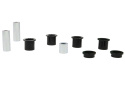 Mitsubishi Lancer EVO 2007-2016 Steering Rack and Pinion - Mount Bushing Kit Whiteline
