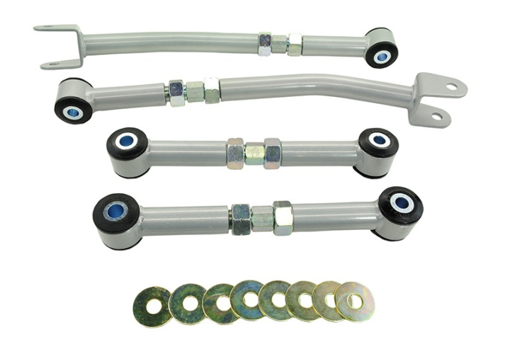 Subaru Liberty 9/98-8/03 Rear control arm kit - lower front and rear arm Whiteline Performance in the group Select car model / Subaru / Outback / Chassis / Bushings and Rods at DDESIGN Scandinavia AB (wl-KTA124)