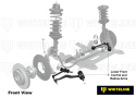 Bmw 1 E81 / E82 / 3 E90 / X1 E84 2004-2015 Control and Radius Arm Lower - Arm Assembly Whiteline