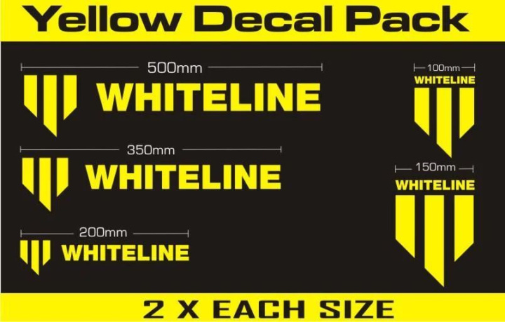 Whiteline Decal Kits Whiteline in the group Select car model at DDESIGN Scandinavia AB (wl-KWM001)