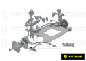 Infiniti G G35 / G35 G35 / Nissan 350Z Z33 / Skyline V35 2001-2009 Shock Absorber - To Control Arm Bushing Kit Whiteline