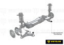 Hyundai Accent MC / Elantra HD / I30 FD / Kia Cerato Koup / TD / Rio JB 2005-2013 Control Arm Lower - Inner Front Bushing Kit-Double Offset Whiteline