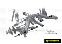 Holden Calais CALAIS / Holden VR / Holden VS / Holden Calibra YE / Holden Caprice CAPRICE / Holden VQ m.fl. 1988-2003 Control Arm - Bushing Kit-Double Offset Whiteline