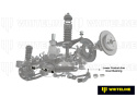 Hyundai Elantra AD / I30 PD / Veloster JS / Kia Cerato BD 2016-2022 Control Arm Lower Rear - Inner Bushing Kit Whiteline