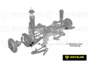 Subaru Brz / Subaru Forester SH / Subaru SJ / Subaru Impreza GE / Subaru GJ / Subaru Legacy BN m.fl. 2007-2022 Trailing Arm Lower - Rear Bushing Kit Whiteline