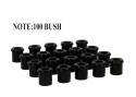 Leaf Spring - Eye and Shackle Bushing Kit Whiteline