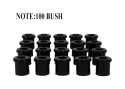 Leaf Spring - Eye and Shackle Bushing Kit Whiteline