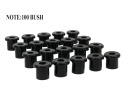 Leaf Spring - Eye and Shackle Bushing Kit Whiteline