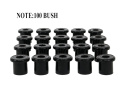 Leaf Spring - Eye and Shackle Bushing Kit Whiteline