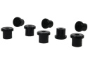 Ford Fairlane ZA / Ford ZC / Ford ZF / Ford ZH / Ford ZJ / Ford Fairmont AU / Ford EA / Ford EF m.fl. 1964-2017 Leaf Spring - Rear Eye and Shackle Bushing Kit Whiteline
