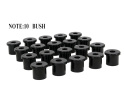 Leaf Spring - Eye and Shackle Bushing Kit Whiteline
