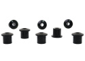 Jeep Cj5 Cj8 1972-1987 Leaf Spring - Rear Eye and Shackle Bushing Kit Whiteline