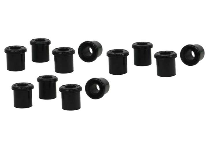 Toyota 4 Runner / Dyna 100 / H80 / Hiace H10 / Hilux N100 / N10 / N20 / N30 / N50 / Land Cruiser / Liteace M20 1968-2001 Leaf Spring - Bushing Kit Whiteline in the group Select car model at DDESIGN Scandinavia AB (wl-WEK029)