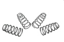 Tesla Model 3 2017 Coil Springs - Lowered Whiteline