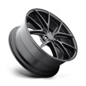 Niche 1PC Misano 20X9 ET50 5X130 71.50 Matte Black