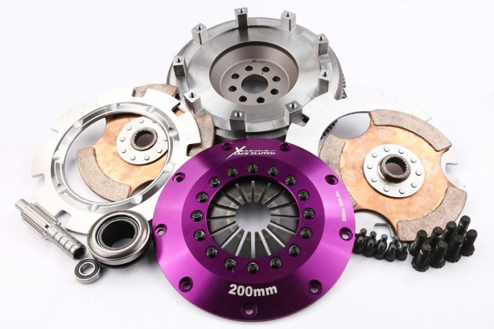 KBM20530-2E - Xtreme Performance - 200mm Rigid Ceramic Twin Plate Clutch Kit Incl Flywheel 1200Nm in the group Select car model at DDESIGN Scandinavia AB (xtcKBM20530-2E)