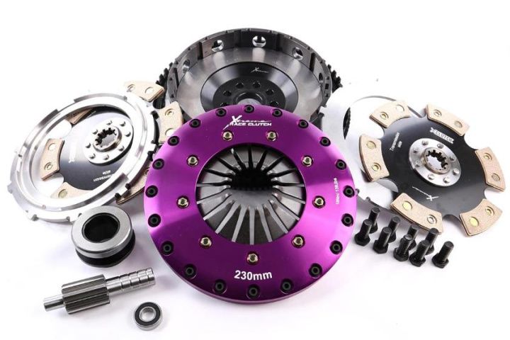 KBM23546-2E - Xtreme Performance - 230mm Rigid Ceramic Twin Plate Clutch Kit Incl Flywheel 1800Nm in the group Select car model at DDESIGN Scandinavia AB (xtcKBM23546-2E)