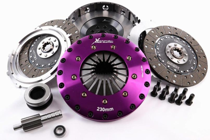 KBM23546-2G - Xtreme Performance - 230mm Organic Twin Plate Clutch Kit Incl Flywheel 1200Nm in the group Select car model at DDESIGN Scandinavia AB (xtcKBM23546-2G)