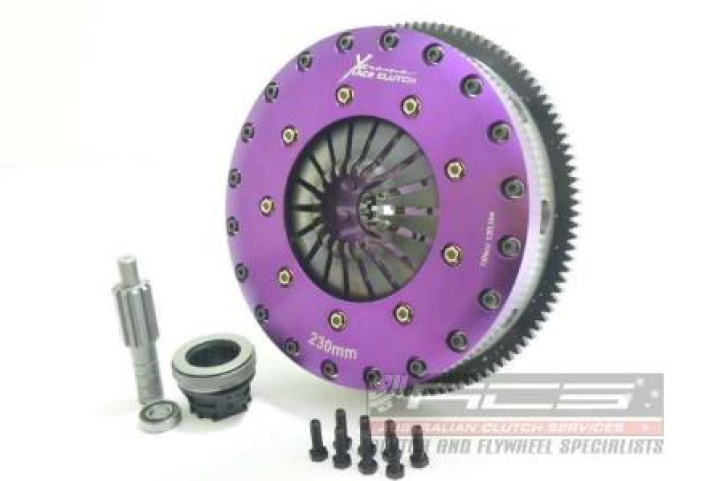 KBM23589-2E - Xtreme Performance - 230mm Rigid Ceramic Twin Plate Clutch Kit Incl Flywheel 1800Nm in the group Select car model at DDESIGN Scandinavia AB (xtcKBM23589-2E)