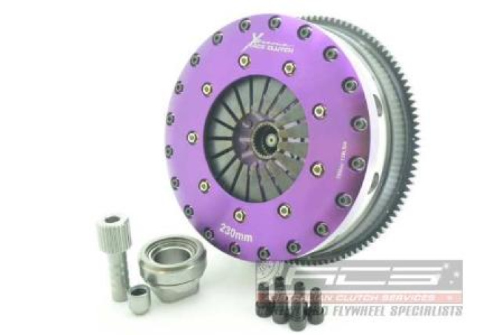 KBM23594-2E - Xtreme Performance - 230mm Rigid Ceramic Twin Plate Clutch Kit Incl Flywheel 1800Nm in the group Select car model at DDESIGN Scandinavia AB (xtcKBM23594-2E)