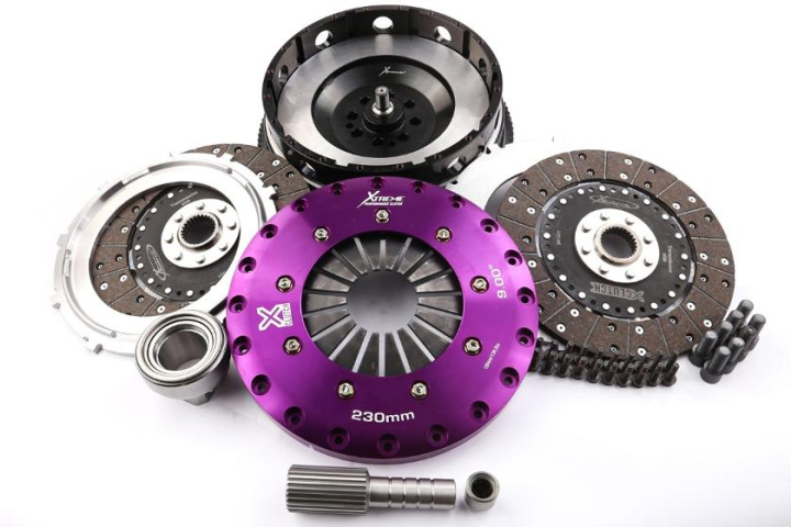 KBM23595-2G - Xtreme Performance - 230mm Organic Twin Plate Clutch Kit Incl Flywheel 1200Nm in the group Select car model at DDESIGN Scandinavia AB (xtcKBM23595-2G)