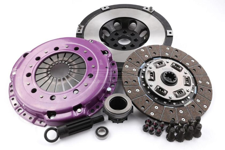 KBM24508-1A - Clutch Kit - Xtreme Performance Heavy Duty Organic Incl Flywheel 460Nm 1000kg Conversion kit Dual-mass to solid flywheel in the group Select car model at DDESIGN Scandinavia AB (xtcKBM24508-1A)