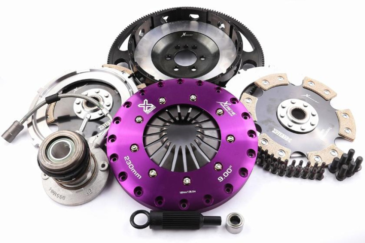 KCR23620-2E - Xtreme Performance - 230mm Rigid Ceramic Twin Plate Clutch Kit Incl Flywheel & CSC 1800Nm in the group Select car model at DDESIGN Scandinavia AB (xtcKCR23620-2E)