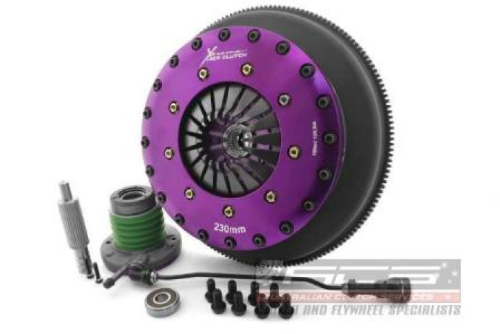 KCR23632-2E - Xtreme Performance - 230mm Rigid Ceramic Twin Plate Clutch Kit Incl Flywheel & CSC 1800Nm in the group Select car model at DDESIGN Scandinavia AB (xtcKCR23632-2E)