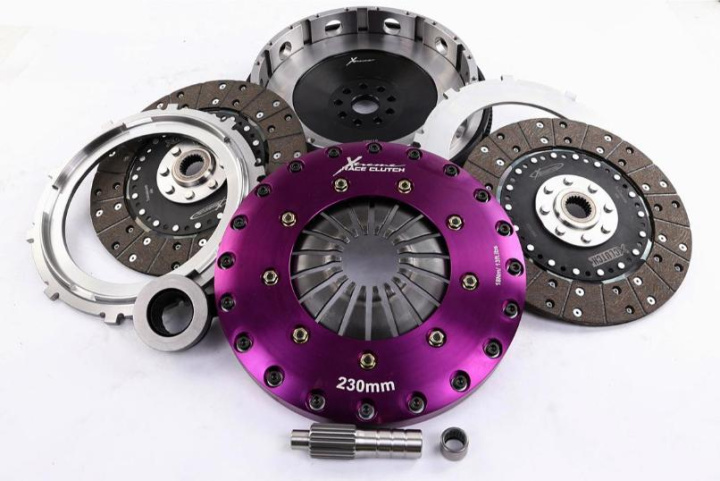 KFD23533-2G - Xtreme Performance - 230mm Organic Twin Plate Clutch Kit Incl Flywheel 1200Nm in the group Select car model at DDESIGN Scandinavia AB (xtcKFD23533-2G)