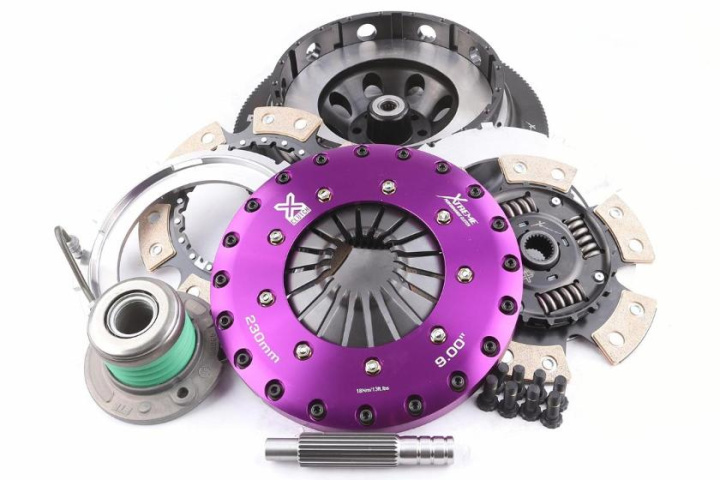 KFD23658-2B - Xtreme Performance - 230mm Sprung Ceramic Twin Plate Clutch Kit Incl Flywheel & CSC 1000Nm in the group Select car model at DDESIGN Scandinavia AB (xtcKFD23658-2B)