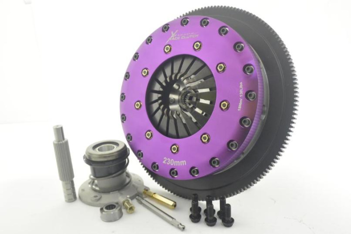 KFD23660-2G - Xtreme Performance - 230mm Organic Twin Plate Clutch Kit Incl Flywheel & CSC 1200Nm in the group Select car model at DDESIGN Scandinavia AB (xtcKFD23660-2G)