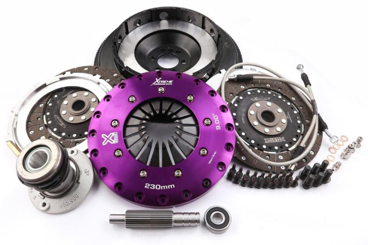 KGM23632-2G - Xtreme Performance - 230mm Organic Twin Plate Clutch Kit Incl Flywheel & CSC 1200Nm in the group Select car model at DDESIGN Scandinavia AB (xtcKGM23632-2G)