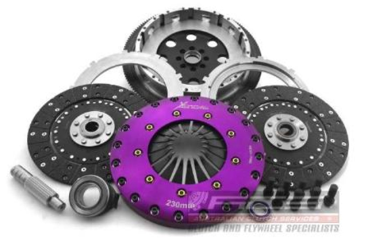 KHN23537-2G - Xtreme Performance - 230mm Organic Twin Plate Clutch Kit Incl Flywheel 1200Nm in the group Select car model at DDESIGN Scandinavia AB (xtcKHN23537-2G)