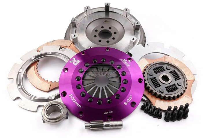 KMC20520-2B - Xtreme Performance - 200mm Sprung Ceramic Twin Plate Clutch Kit Incl Flywheel 1200Nm in the group Select car model at DDESIGN Scandinavia AB (xtcKMC20520-2B)