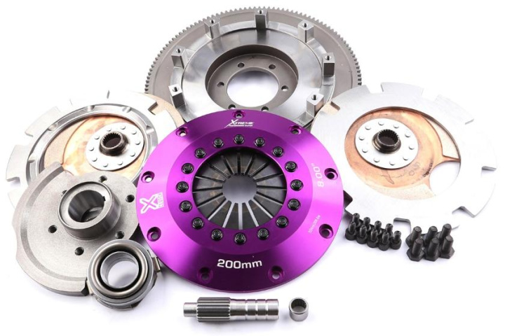 KMZ20526-2E - Xtreme Performance - 200mm Rigid Ceramic Twin Plate Clutch Kit Incl Flywheel 1200Nm in the group Select car model at DDESIGN Scandinavia AB (xtcKMZ20526-2E)