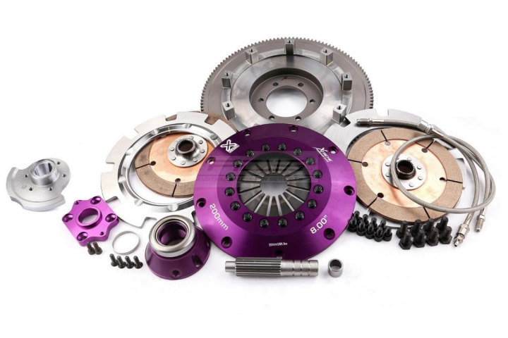 KMZ20680-2E - Xtreme Performance - 200mm Rigid Ceramic Twin Plate Clutch Kit Incl Flywheel & CSC 1200Nm in the group Select car model at DDESIGN Scandinavia AB (xtcKMZ20680-2E)