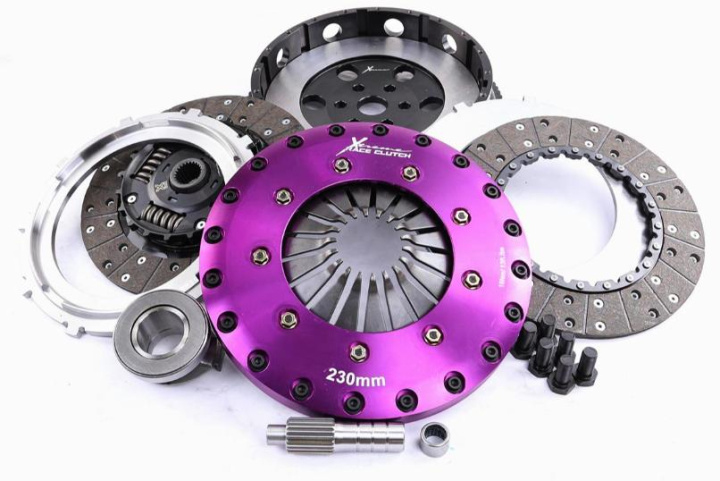 KMZ23530-2A - Xtreme Performance - 230mm Sprung hub Organic Twin Plate Clutch Kit Incl Flywheel 1000Nm in the group Select car model at DDESIGN Scandinavia AB (xtcKMZ23530-2A)