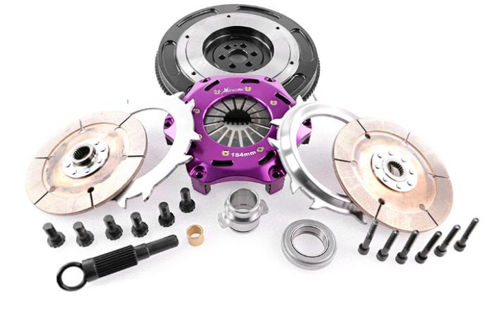 KNI18520-2E - Xtreme Performance - 184mm Rigid Ceramic Twin Plate Clutch Kit Incl Flywheel 1220Nm in the group Select car model at DDESIGN Scandinavia AB (xtcKNI18520-2E)