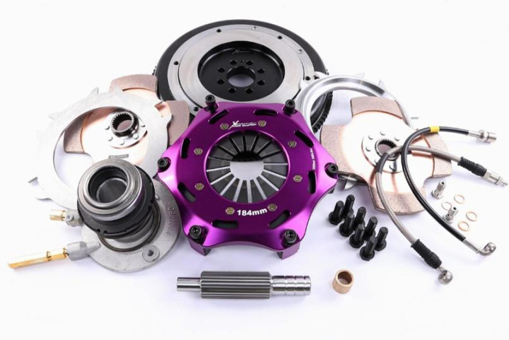 KNI18635-2E - Xtreme Performance - 184mm Rigid Ceramic Twin Plate Clutch Kit Incl Flywheel & CSC 1220Nm in the group Select car model at DDESIGN Scandinavia AB (xtcKNI18635-2E)